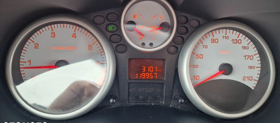 Peugeot 206 plus cena 6500 przebieg: 119957, rok produkcji 2009 z Mszana Dolna małe 67